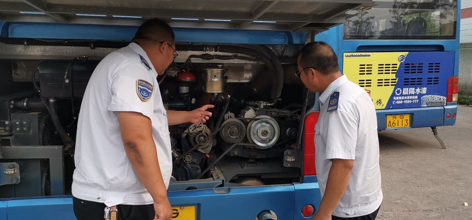 公交集團公交事業一部開展運營車輛安全、機務大檢查